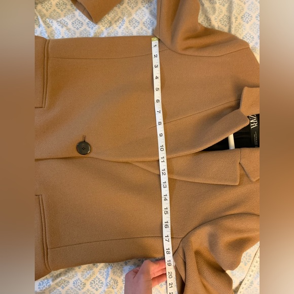 ZARA Wool Blend Coat - Picture 12 of 16